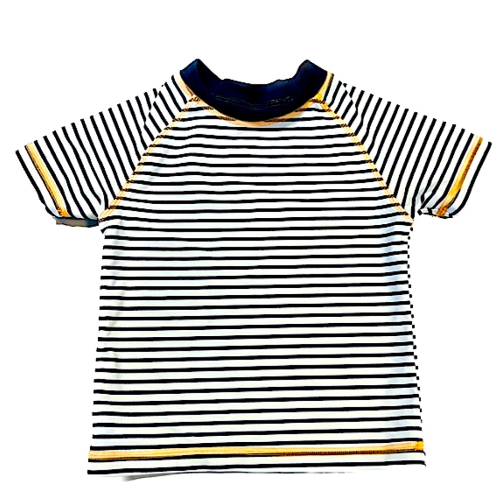 H&T Nautical Striped Swim Shirt, Toddler Size 12 Months